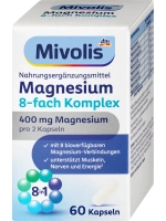 Mivolis Магний в 8 формах капсулы, 60 шт., 42 г.