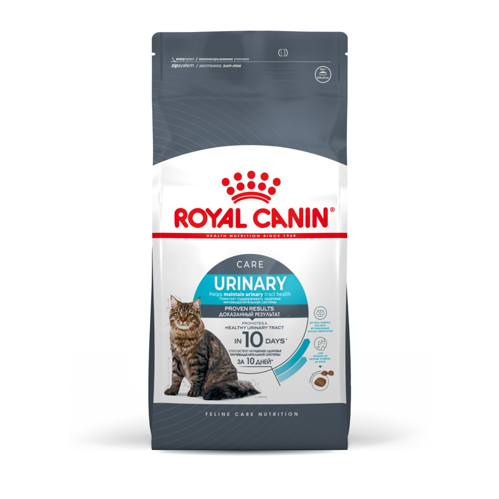 ROYAL CANIN (Роял Канин) Urinary Care Корм сухой для взрослых кошек для поддержания здоровья мочевыделительной системы, 400 г