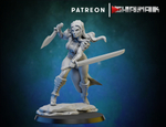 Drukhari Wyches Ведьма Друкхари №7 миниатюра для dnd, днд, pathfinder, фентези, Настольная игра, НРИ, Варгейм, РПГ