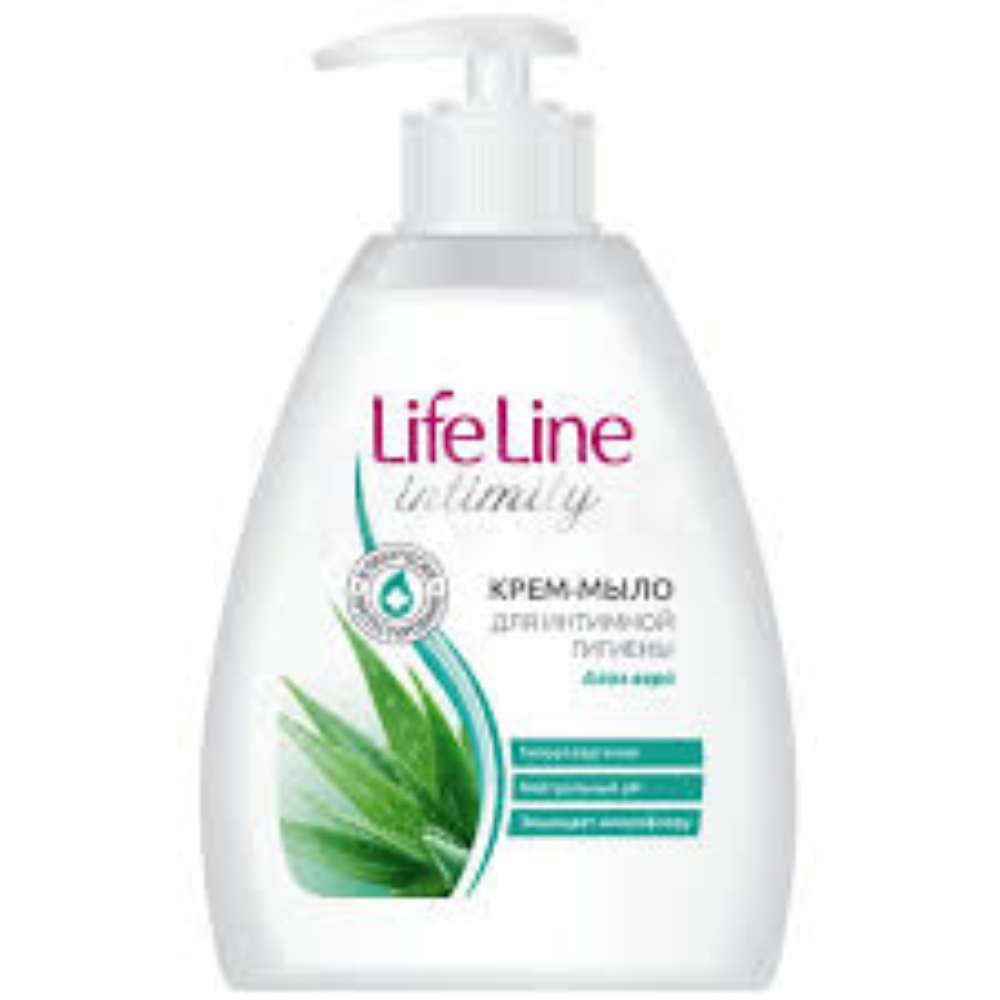 Жидкое крем-мыло Life Line алоэ вера 280 мл