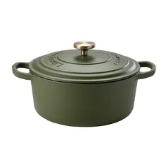 Кастрюля с крышкой из коллекции "Шеффилд", D24 см, 4 л, зеленая