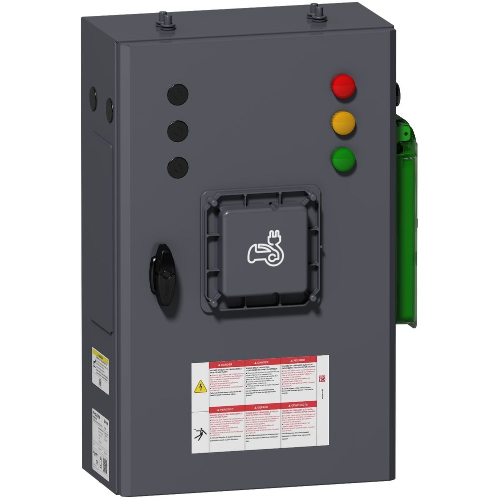 Шкаф EVLINK PKG GREY 7 кВт, T2S-TE (EVP2PE74E)