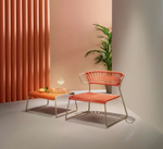 Столик кофейный Scab Design Lisa Lounge Side Table, тортора, терракотовый