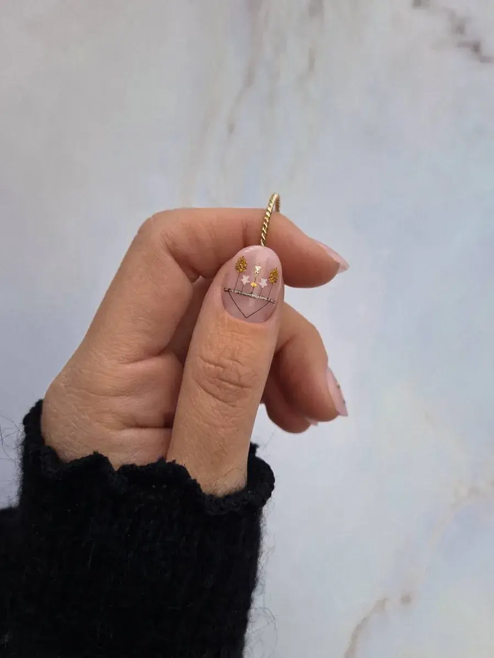 Lucky Rose Слайдеры наклейки для ногтей Foil 164