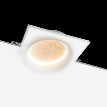Гипсовый встраиваемый светильник под покраску LED 6W 3000К 10354/200 белый Galaxy LOFT IT