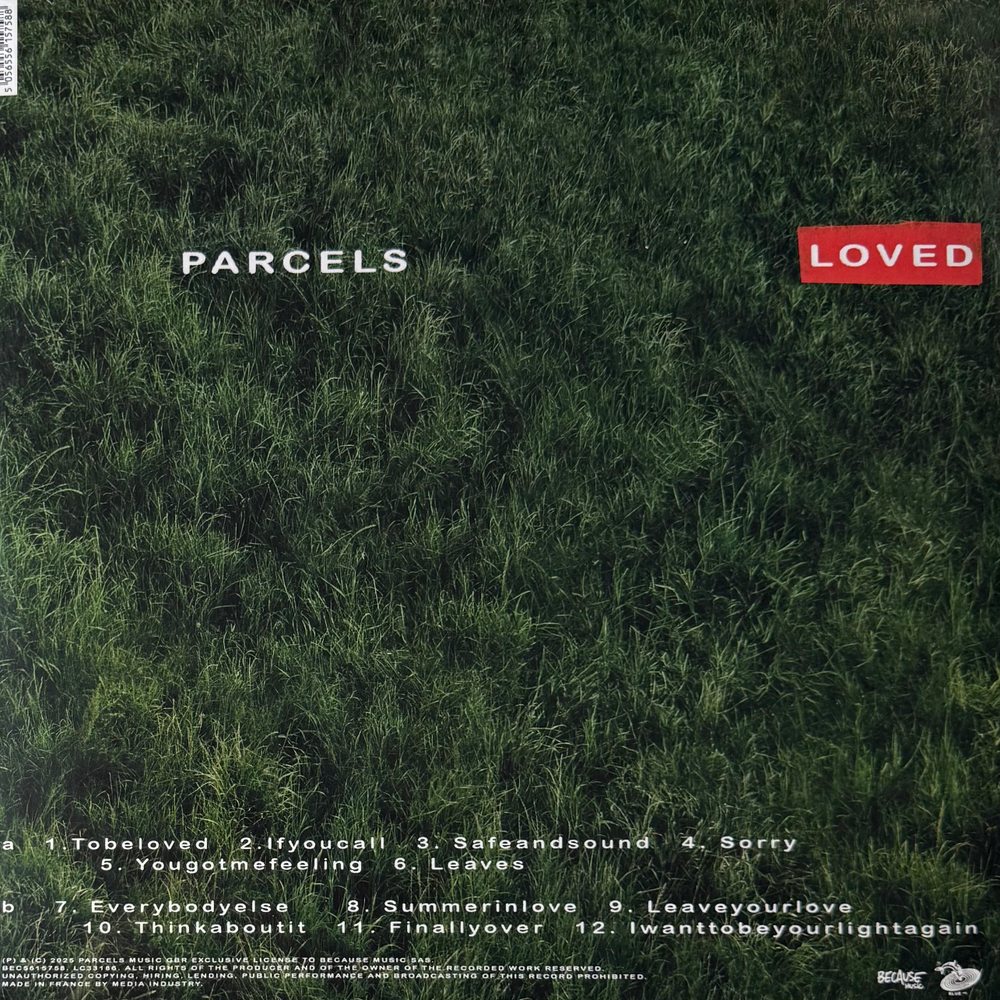 Parcels ‎– LOVED (Франция 2025г.)