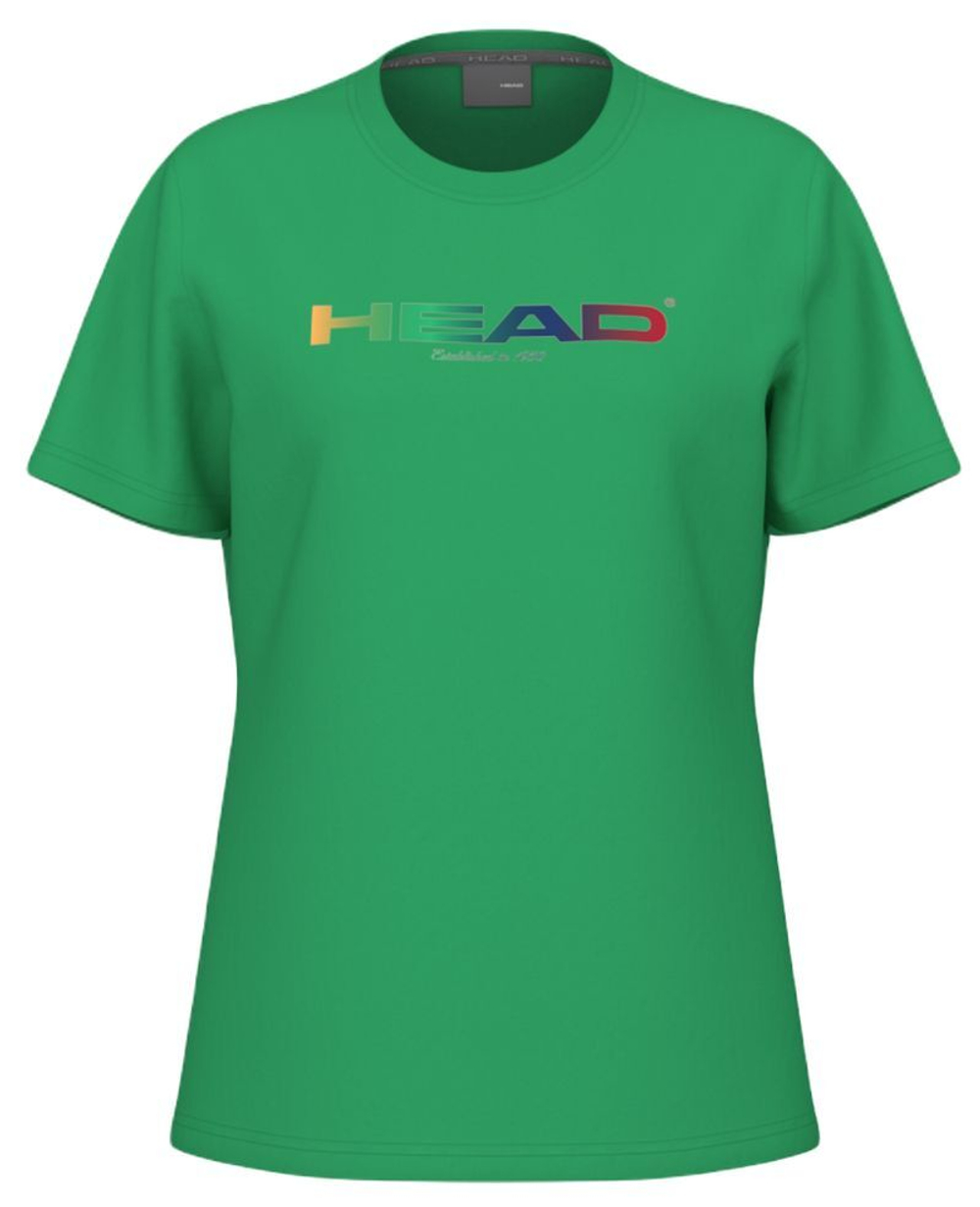 Женская футболка футболка Head Rainbow T-Shirt - ярко-зеленый