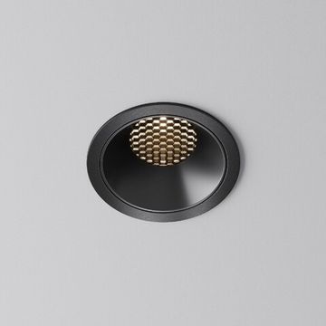 Встраиваемый светодиодный светильник 15W 3000K DL043-01-15W3K-RD-B-1 черный Alfa LED Maytoni