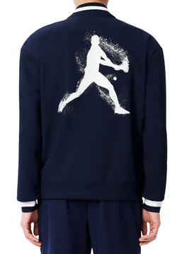 Мужская теннисная кофта Lacoste Bunda Lacoste Tennis x Новак Джокович
