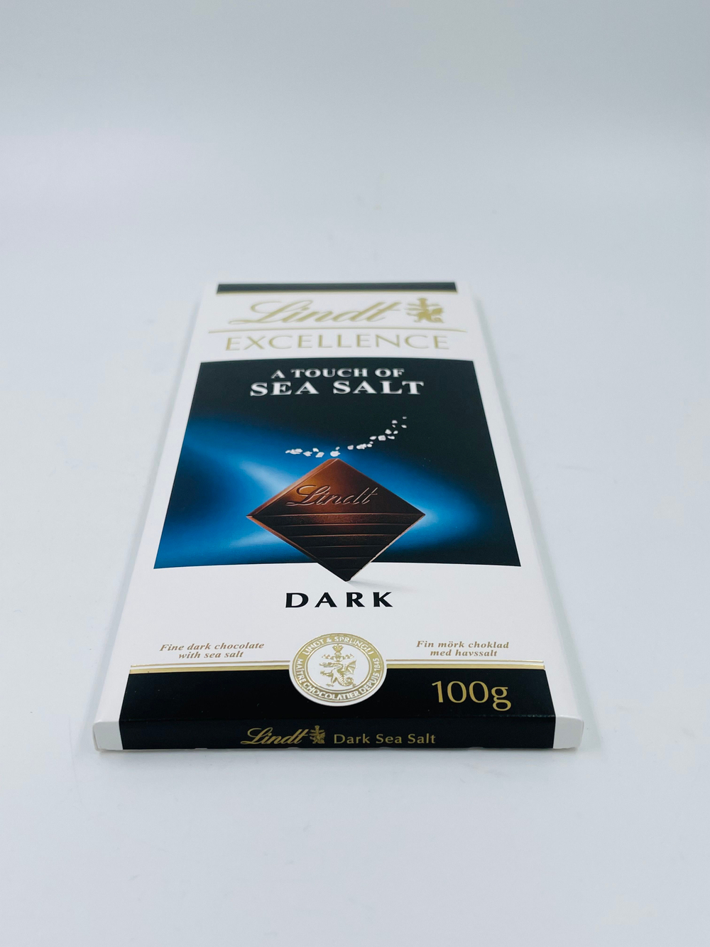 Lindt Excellence темный шоколад с морской солью, 100 г (Из Финляндии)