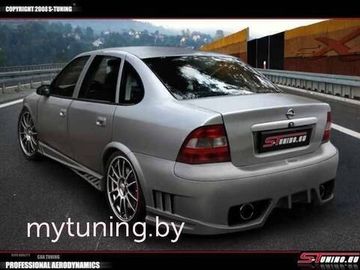 Задний бампер BMB на Opel Vectra B
