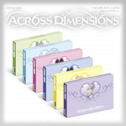 (ПРЕДЗАКАЗ) Альбом ISEGYE IDOL - ACROSS DIMENSIONS 2nd Mini Album LOVE LETTER 6 Version SET