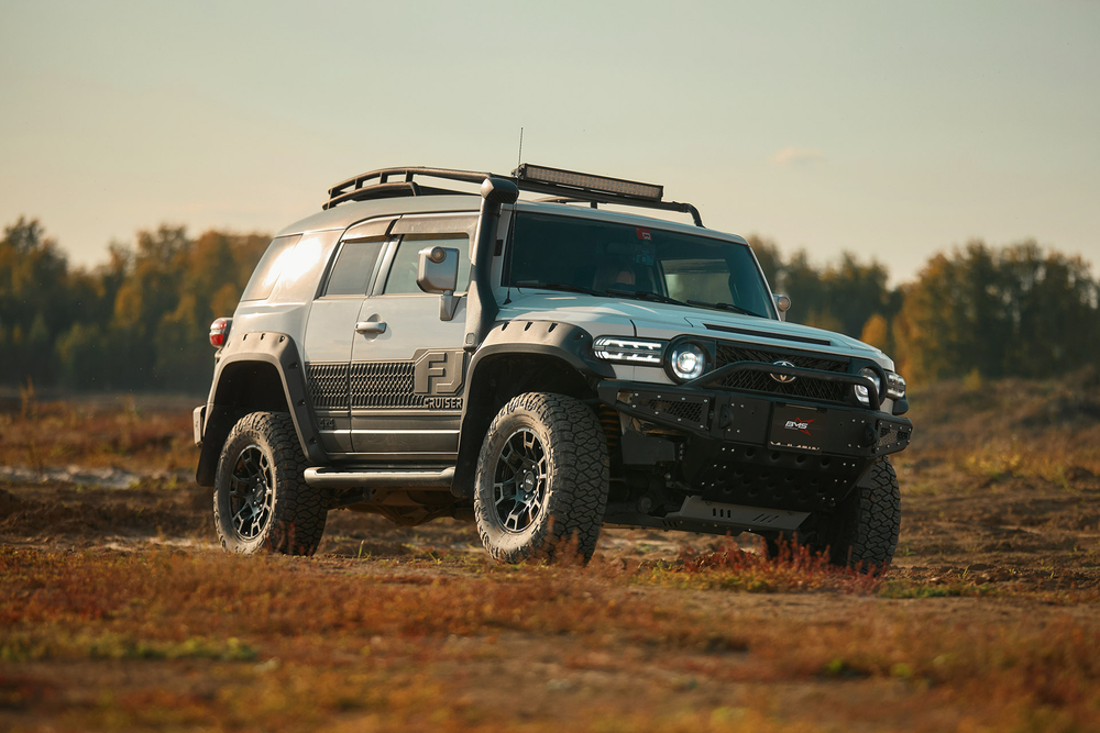 Бампер силовой передний BMS ALFA для Тойота FJ Cruiser 2005-2023