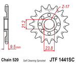 Звезда JTF1441.13SC