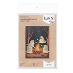 Набор для вышивания нитками Klart 8-581, Призрачный поход, 15х20 см