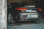 Выхлопная система с заслонками для Mercedes-Benz BENZ S63 AMG COUPE C217 2014-17 5.5t