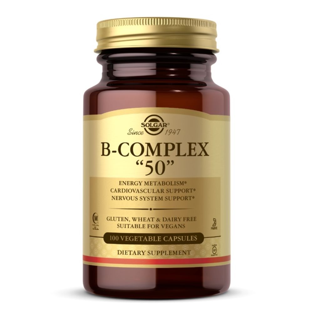 Solgar - Vitamin B-Complex / 50 mg / 100 vcaps