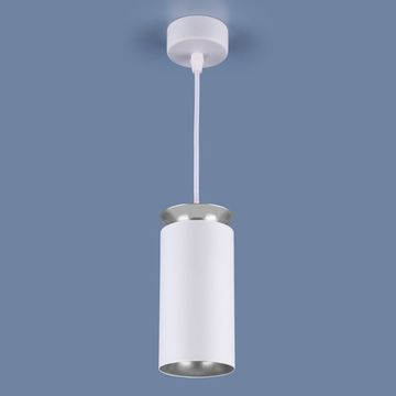 Подвесной светодиодный светильник DLS021 9+4W 4200К белый матовый/серебро Elektrostandard