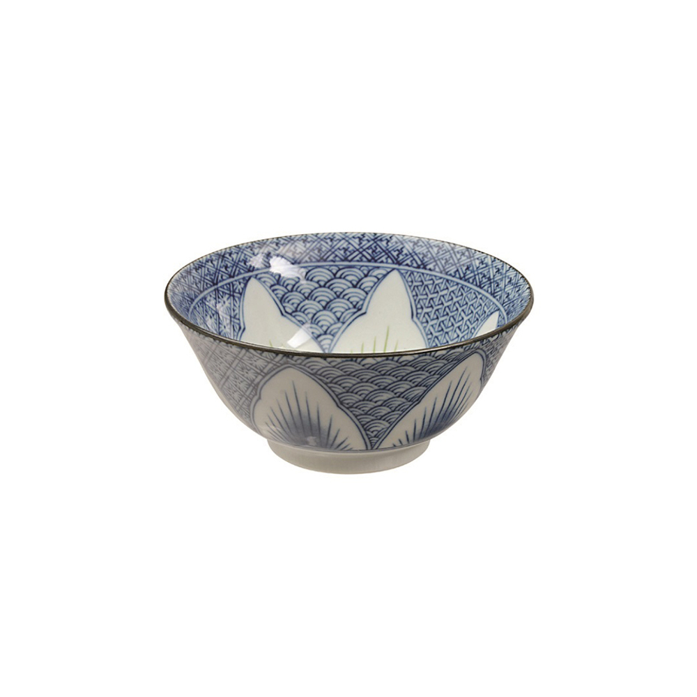 Чаша 15.5см Tokyo Design Mixed blue/white 8968