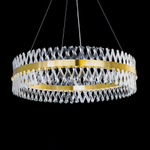 Citilux Ричард CL336103 LED Люстра хрустальная с пультом Бронза