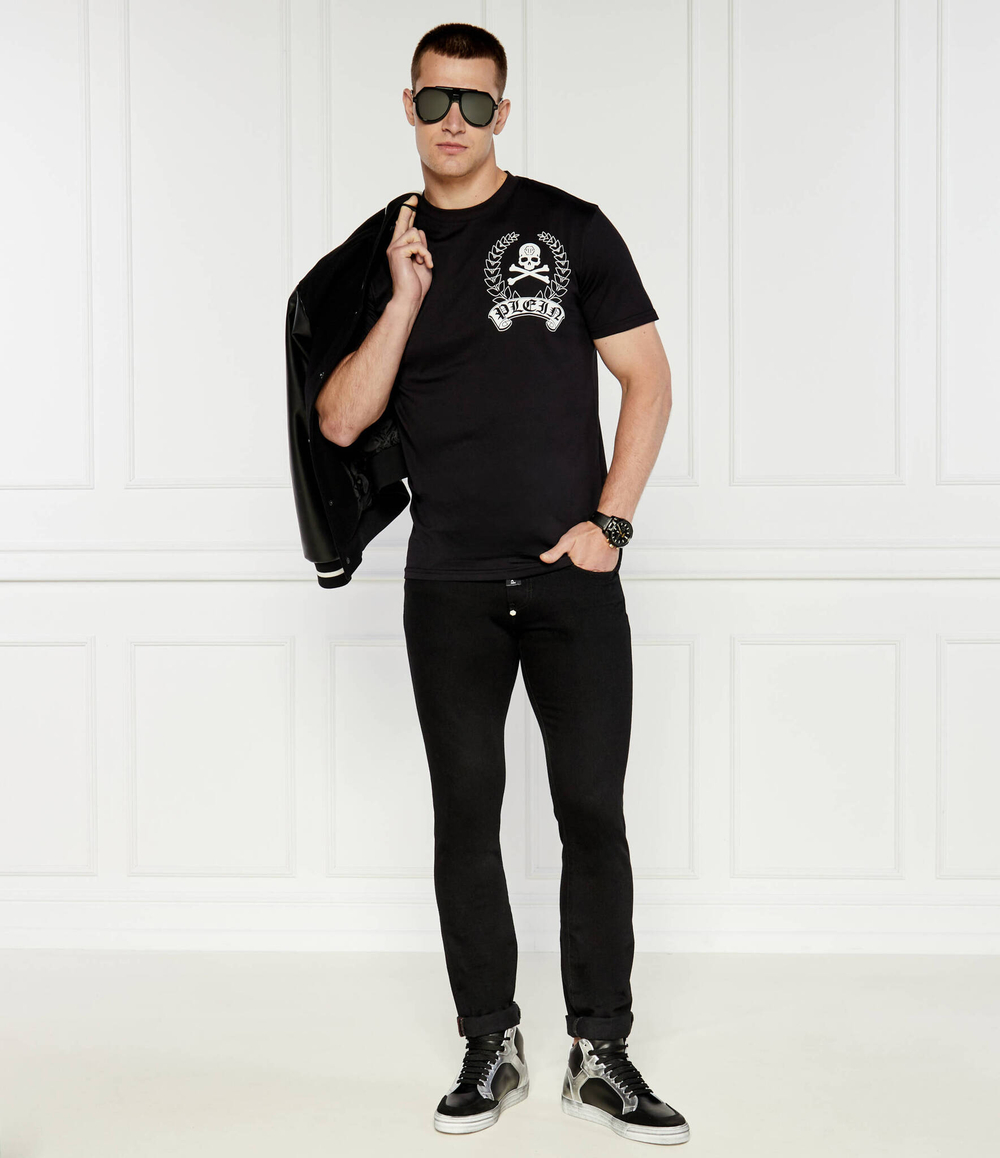 Футболка Philipp Plein - черный(MTK7353 PJY002N)