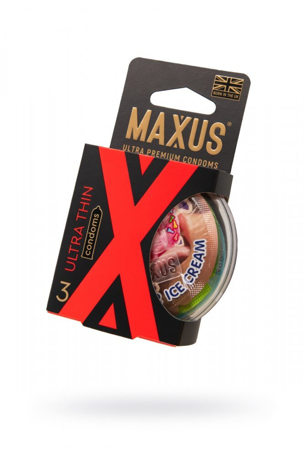 Презервативы Maxus Sensitive ультратонкие в пластиковом кейсе No3