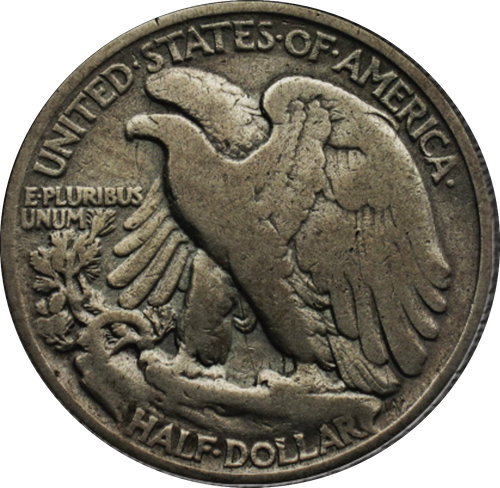 50 центов Walking Liberty 1921