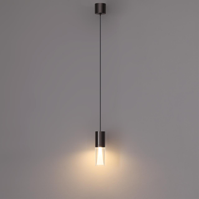 7143/4L HIGHTECH ODL26 513 светильник темный никель/акрилл/металл IP20 LED 4W 280Лм 3000K 180° 220V DEFANCE