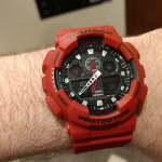 Часы G-SHOCK 3D GA-100B-4ADR, GA-100B-4ADR