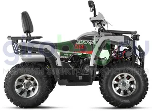 Бензиновый квадроцикл WHITE SIBERIA BARS 200CC PRO (Серый) фото №10