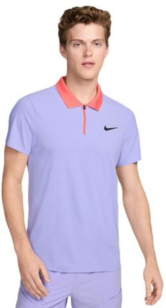 Мужское теннисное поло Nike Court Slam Ultimate Dri-Fit ADV Tennis - Фиолетовый