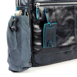 Сумка мужская Piquadro Blue Square синяя телячья кожа (CA2849B2/BLU2) 3