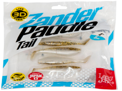 Виброхвосты LJ 3D Series Zander Paddle Tail 4.0in (10.00)/Z03 5шт.
