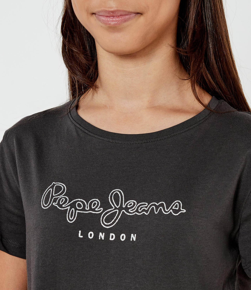 Футболка NINA Pepe Jeans London - графитовый(PG503068)
