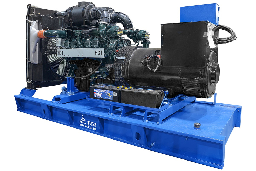 Дизельный генератор ТСС ЭД-500-Т400-1РКМ17 (DP180LB)