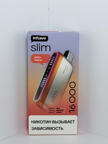 Inflave Slim 16000 Арбуз Персик