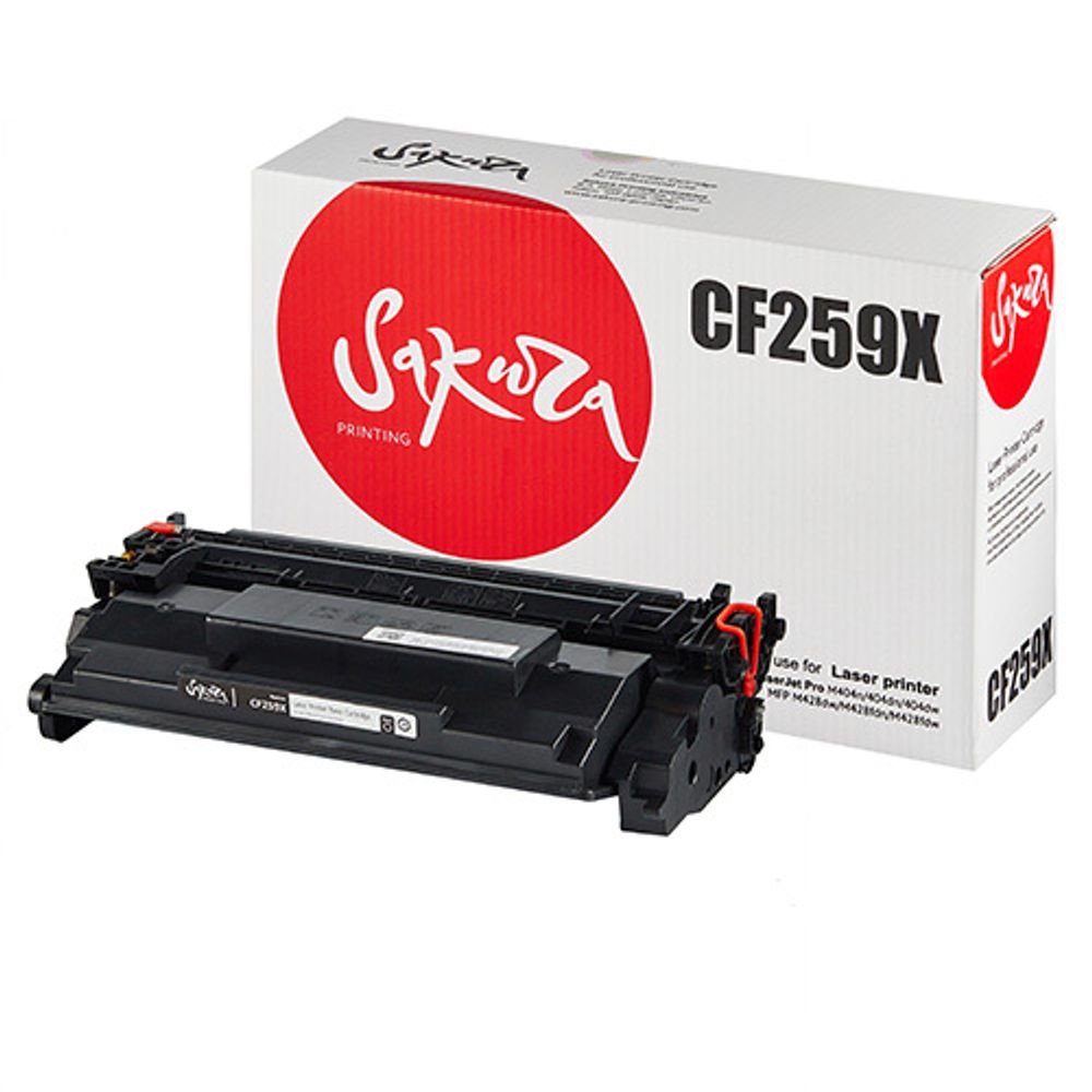 Картридж Sakura, аналог HP CF259X (59X), черный (10K) Картридж Sakura, аналог HP CF259X (59X), черный (10K)