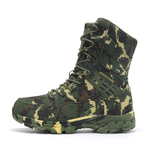TANGLANGBUCHAN Abrasion Resistant Cushioning Knee High Combat Boots Men"s