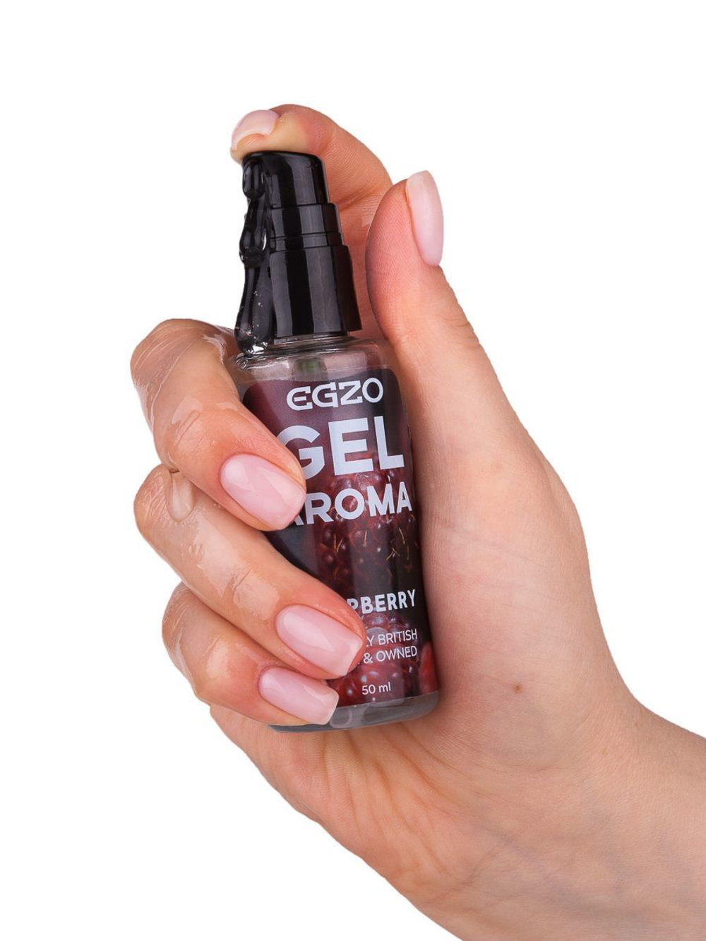 Интимный лубрикант EGZO AROMA с ароматом малины - 50 мл.