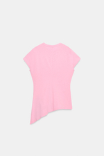 АСИММЕТРИЧНАЯ ФУТБОЛКА СО СКЛАДКАМИ — ZARA
