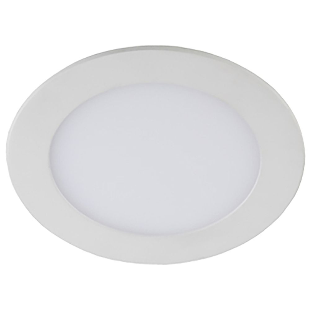 Светильник светодиодный встраиваемый Даунлайт ЭРА LED 1-12-6K Slim панель 12Вт 6500К круглый | Downlight