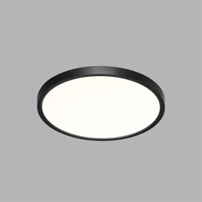 7660/24L MITRA LED SN 554 Светильник пластик/белый/черный LED 24Вт 3000/4000K D300 IP40 ALFA BLACK