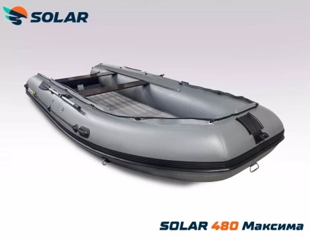 Лодка надувная моторная solar-480 к
