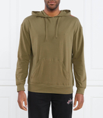 Худи Labelled Sweat Hood Hugo Bodywear - хаки(50487781)