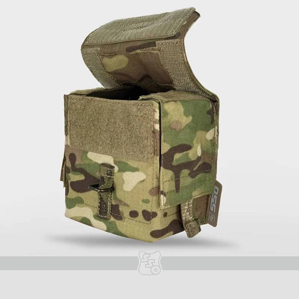 Сумка ПКМ 50 MOLLE с липучкой и бесшумной застёжкой ССО
