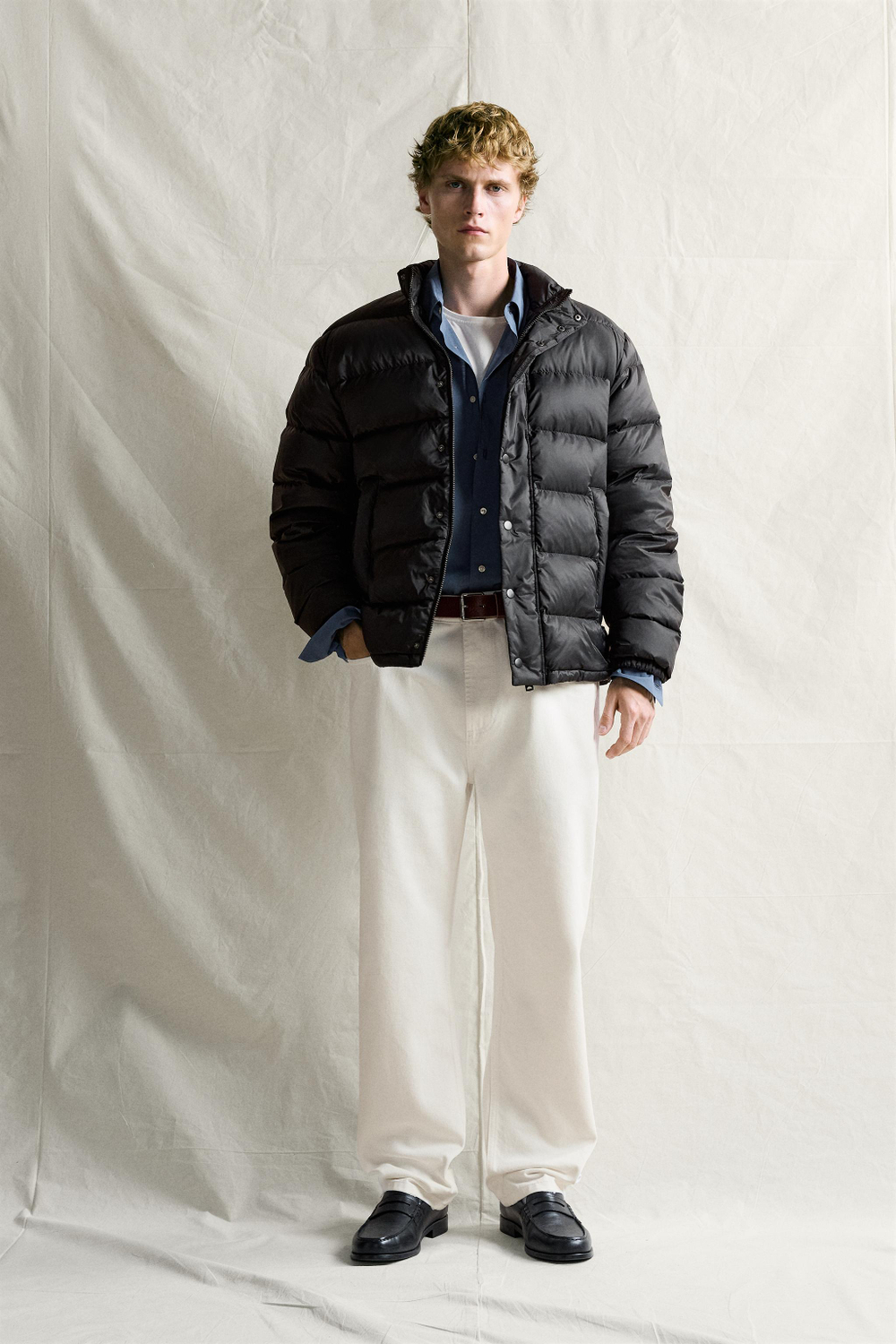 КУРТКА WATER-REPELLENT С НАПОЛНИТЕЛЕМ 80% ПУХА И 20% ПЕРА — ZARA