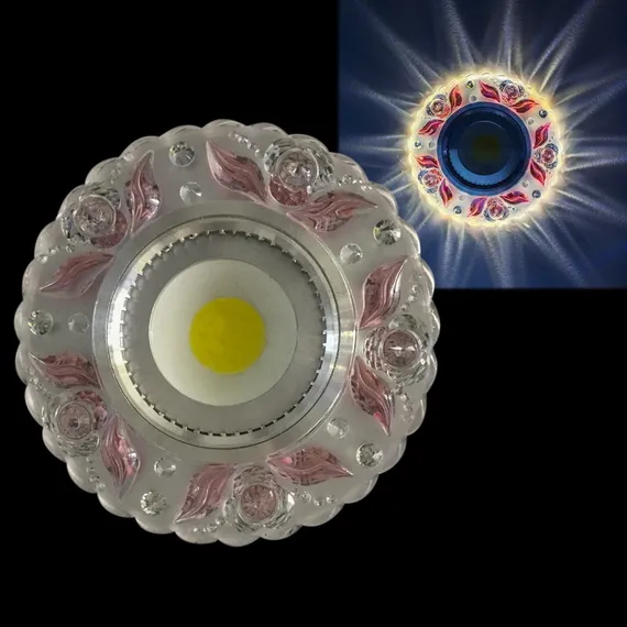 Точечный светильник 42236-9.0-001PL MR16+LED3W CL/PK Reluce