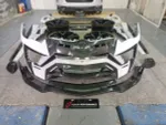 Широкий карбоновый обвес для Lamborghini Urus с коваными дисками Ламборгини Урус