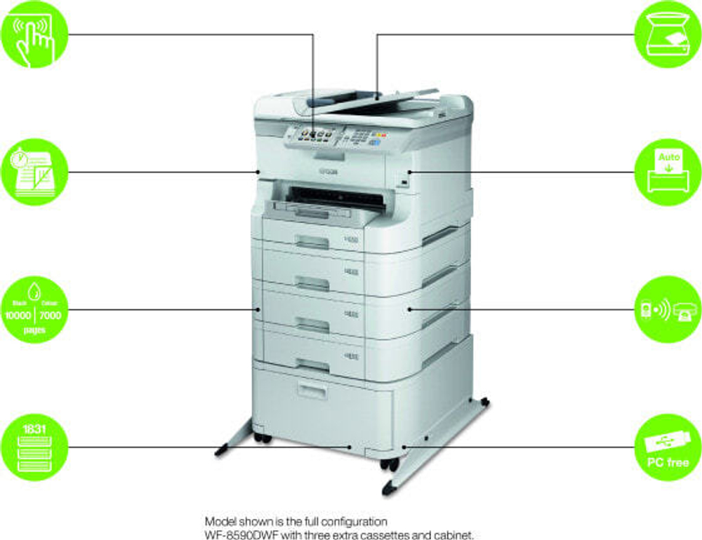 Картридж струйный черный 1 шт Epson T8691 XXL C13T869140