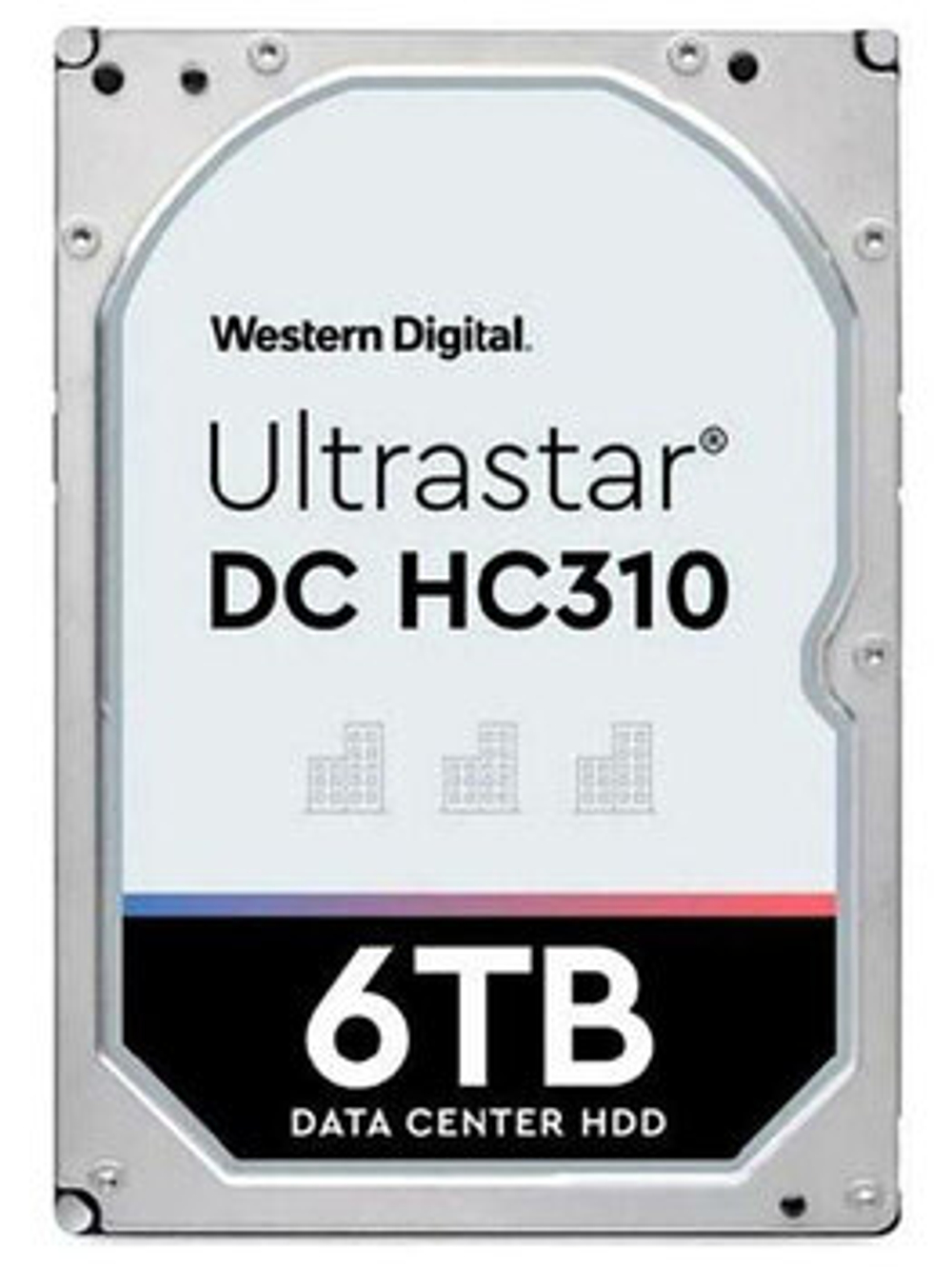 HDD Western Digital Ultrastar DC HC310, 6 ТБ, SAS, 3.5", HUS726T6TAL5204